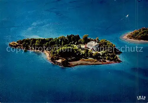 AK / Ansichtskarte Isole_di_Brissago Parco Botanico del Ct Tidino Fliegeraufnahme Isole_di_Brissago