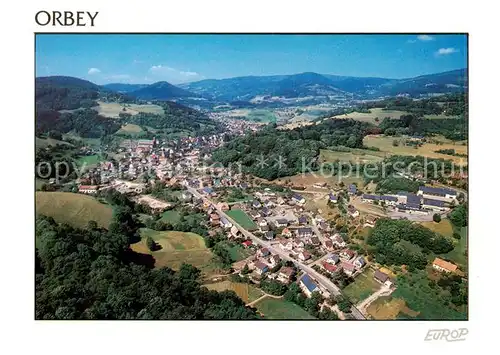 AK / Ansichtskarte Orbey_Haut_Rhin Vue aerienne Orbey_Haut_Rhin