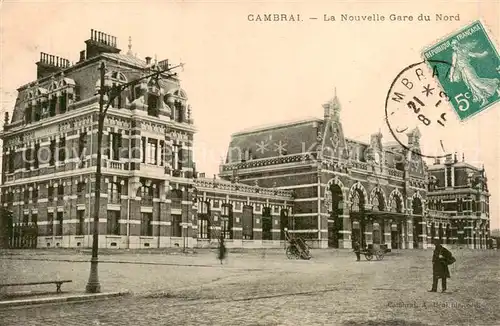 AK / Ansichtskarte Cambrai_59_Nord La Nouvelle Gare du Nord 