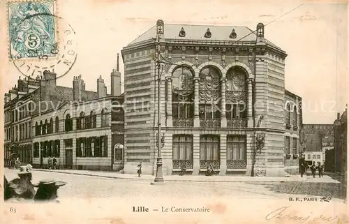 AK / Ansichtskarte Lille_59 Le Conservatoire 