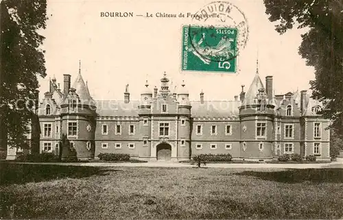 AK / Ansichtskarte Bourlon_62_Pas de Calais Le Chateau de Franqueville 