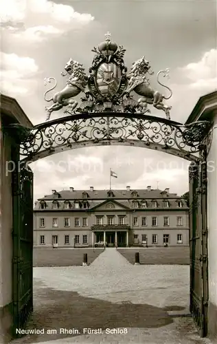 AK / Ansichtskarte Neuwied_Rhein Fuerstliches Schloss Neuwied Rhein