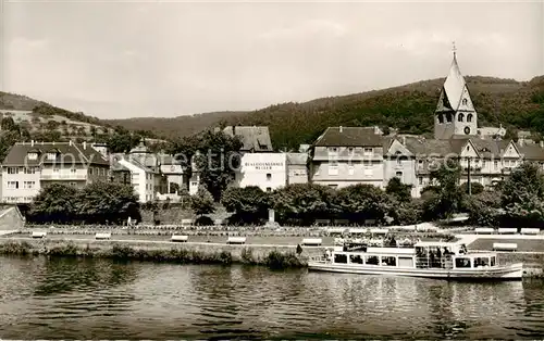 AK / Ansichtskarte Bad_Nassau Lahnpartie Bad_Nassau