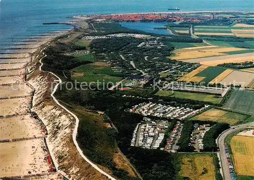 AK / Ansichtskarte  Zoutelande_NL Westkapelle Fliegeraufnahme 