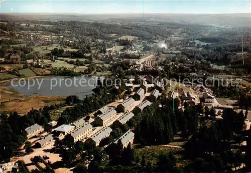 AK / Ansichtskarte  La_Courtine_23 Vue generale aerienne letang de Gratadour 