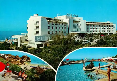 AK / Ansichtskarte 73834959 Alvor_Portugal Hotel Avor Strand Pool 