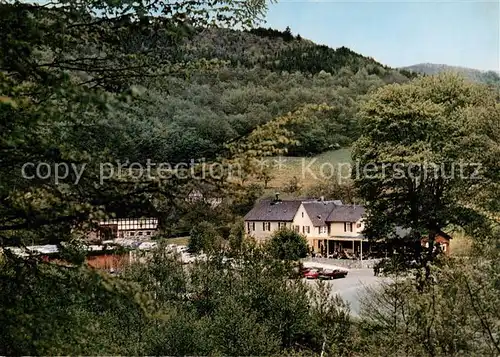 AK / Ansichtskarte  Lauxburg_Wispertal Gaststaette Laukenmuehle Lauxburg Wispertal