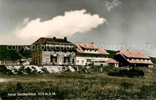 AK / Ansichtskarte  Belchen_Baden Hotel Belchenhaus Belchen_Baden