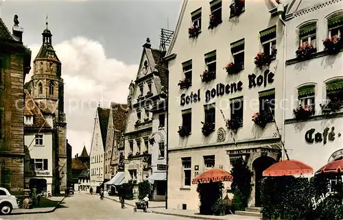 AK / Ansichtskarte 73834990 Weissenburg__Bayern Rosenstrasse Hotel goldene Rose 