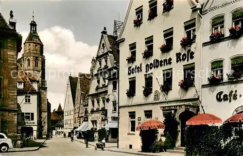 AK / Ansichtskarte  Weissenburg__Bayern Rosenstrasse Hotel goldene Rose 