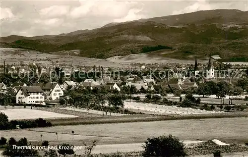 AK / Ansichtskarte  Bad_Krozingen Panorama Bad_Krozingen