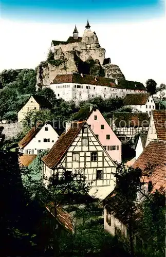 AK / Ansichtskarte  Hohenstein_Hersbruck Burg Hohenstein Hohenstein_Hersbruck