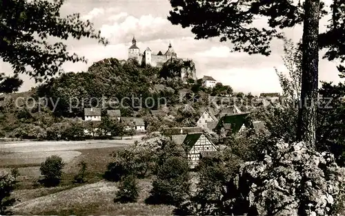 AK / Ansichtskarte  Hohenstein_Hersbruck Burg Hohenstein Hohenstein_Hersbruck