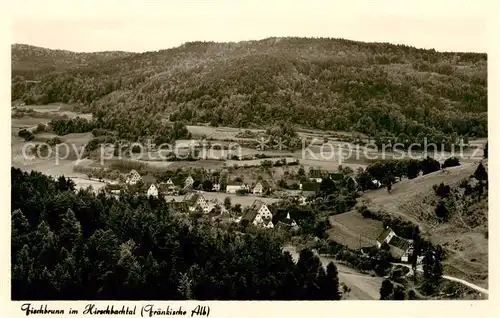 AK / Ansichtskarte  Fischbrunn_Mittelfranken Gasthaus zum Hirschbachtal Fischbrunn Mittelfranken