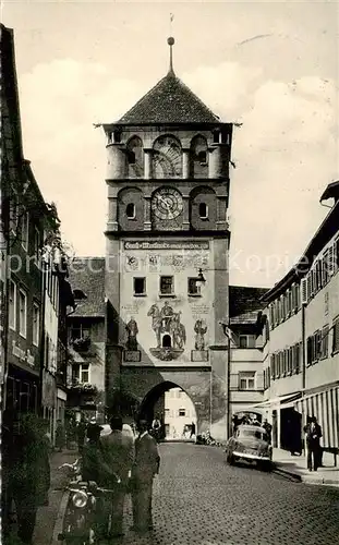 AK / Ansichtskarte  Wangen_Allgaeu Lindauer Tor Wangen Allgaeu