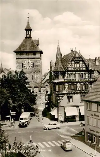 AK / Ansichtskarte  Konstanz_Bodensee Schnetztor Konstanz_Bodensee