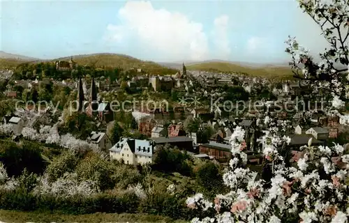 AK / Ansichtskarte  Siegen__Westfalen Siegberg Oberes Schloss Nikolaiturm und Michaelkirche 