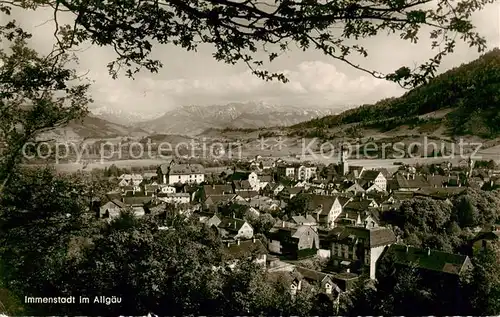 AK / Ansichtskarte  Immenstadt_Allgaeu Panorama Immenstadt_Allgaeu