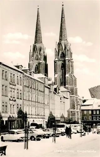 AK / Ansichtskarte  Marburg_Lahn Elisabethkirche Marburg_Lahn