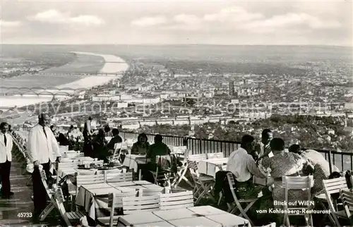 AK / Ansichtskarte  Wien_AT Stadtblick vom Kahlenberg Restaurant 