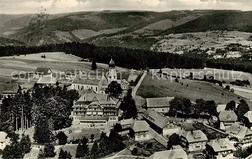 AK / Ansichtskarte  Hoechenschwand Fliegeraufnahme Hoechenschwand