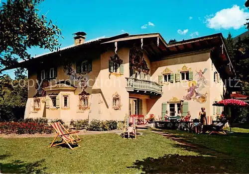 AK / Ansichtskarte  Partenkirchen_Garmisch-Partenkirchen Erholungsheim Partenkirchen der Bayernwerk AG Nebenhaus 