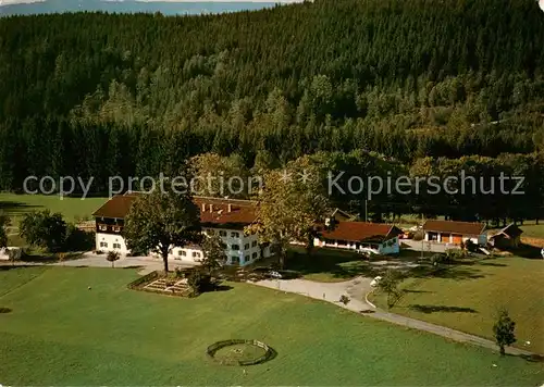 AK / Ansichtskarte  Steingaden_Oberbayern Bildungs und Erholungsstaette Langau Fliegeraufnahme Steingaden Oberbayern