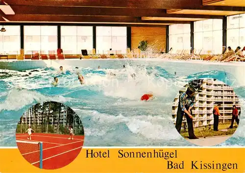 AK / Ansichtskarte Reiterswiesen Hotel Sonnenhuegel Wellenbad Tennis Reiterswiesen