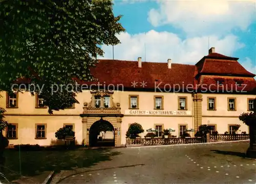 AK / Ansichtskarte Ebrach_Oberfranken Hotel Restaurant Klosterbraeu Ebrach Oberfranken
