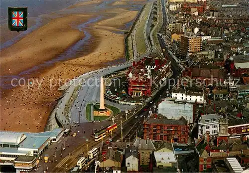 AK / Ansichtskarte Blackpool_UK Aerial view 