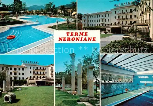 AK / Ansichtskarte Montegrotto_Terme_IT Terme Neroniane Swimming Pool Hallenbad 