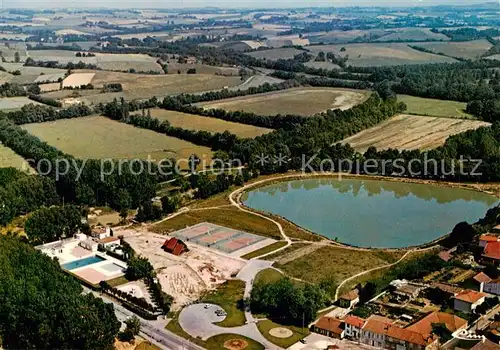 AK / Ansichtskarte Fleurance_32_Gers Centre de plein air et de loisirs vue aerienne 