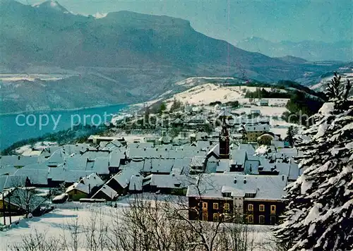 AK / Ansichtskarte Corps_38_Isere Vue generale en hiver 