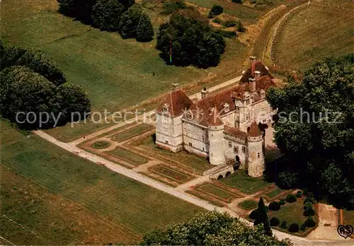 AK / Ansichtskarte Casteljaloux_47_Lot et Garonne Chateau du Sendat vue aerienne 