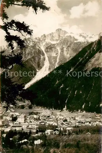 AK / Ansichtskarte Chamonix_74_Haute Savoie Panorama Mont Blanc et le Brevent Alpes 