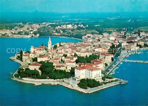 AK / Ansichtskarte Porec_Croatia Halbinsel Altstadt 