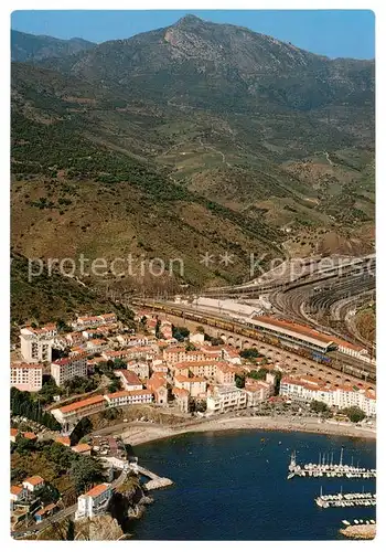 AK / Ansichtskarte Cerbere_66_Pyrenees Orientales Vue aerienne 