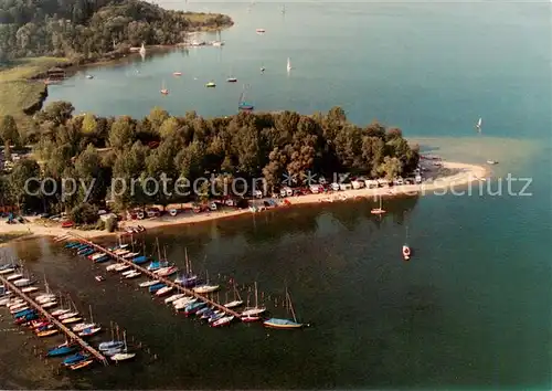 AK / Ansichtskarte Prien_Chiemsee Panorama Camping Prien Chiemsee