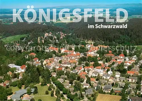 AK / Ansichtskarte Koenigsfeld_Schwarzwald Panorama Koenigsfeld Schwarzwald