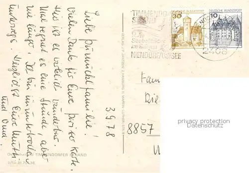 AK / Ansichtskarte Timmendorfer_Strand Fliegeraufnahme Timmendorfer_Strand