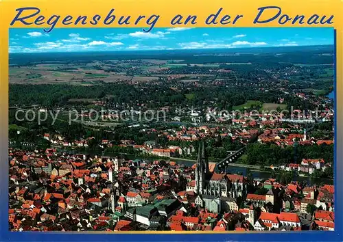 AK / Ansichtskarte Regensburg Stadtpanorama Regensburg