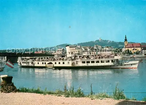 AK / Ansichtskarte  Dampfer_Binnenschifffahrt Schoenburg 