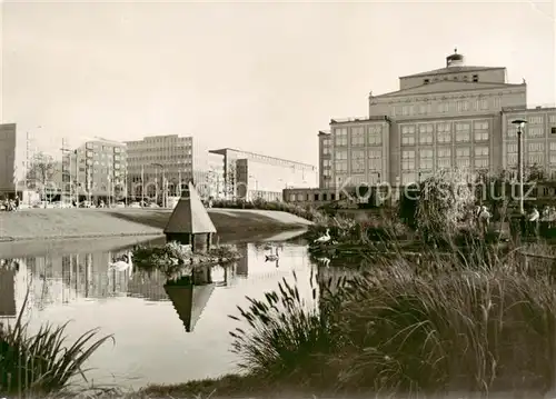 AK / Ansichtskarte  Leipzig Opernhaus und Georgi Ring Leipzig