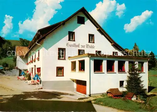 AK / Ansichtskarte  Gersbach_Schopfheim Gasthof zur Muehle Gersbach Schopfheim