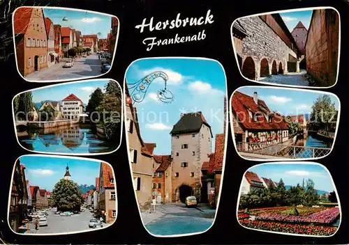 AK / Ansichtskarte  Hersbruck Orts und Teilansichten Stadttor Hersbruck