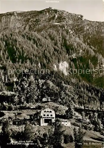AK / Ansichtskarte 73835448 Berchtesgaden Kehlsteinhaus Hitler Haus Ruine Berchtesgaden