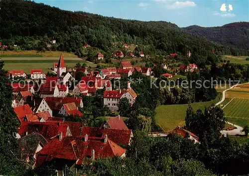 AK / Ansichtskarte  Eschenbach_Mittelfranken Panorama Eschenbach Mittelfranken