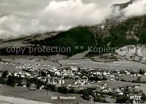 AK / Ansichtskarte  Flims_Dorf Panorama Flims_Dorf