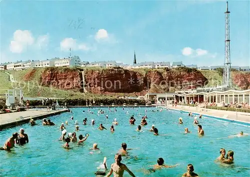 AK / Ansichtskarte  Helgoland Schwimmbad Helgoland