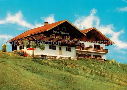 AK / Ansichtskarte  Hirschegg_Kleinwalsertal_Vorarlberg Pension Panorama Hirschegg_Kleinwalsertal